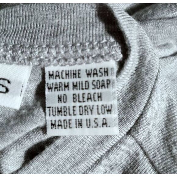 RICHARD HALLMARQ GRAY DOLMAN SLEEVE DRESS SZ.S EUC. - Picture 8 of 8